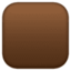 large brown square