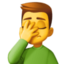 man facepalming