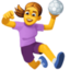 woman playing handball