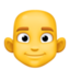 bald person