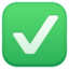white check mark