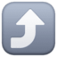 arrow heading up