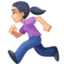 Эмодзи 🏃🏻‍♀️ Facebook.com