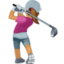 Эмодзи 🏌🏽‍♀️ Facebook.com