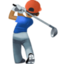 Эмодзи 🏌🏾‍♂️ Facebook.com