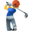 Эмодзи 🏌️‍♂️ Facebook.com