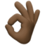 Эмодзи 👌🏿 Facebook.com