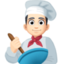 Эмодзи 👨🏻‍🍳 Facebook.com