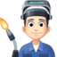 Эмодзи 👨🏻‍🏭 Facebook.com