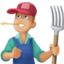 Эмодзи 👨🏼‍🌾 Facebook.com