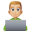 Эмодзи 👨🏼‍💻 Facebook.com