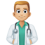 Эмодзи 👨🏼‍⚕️ Facebook.com