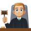 Эмодзи 👨🏼‍⚖️ Facebook.com