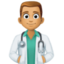 Эмодзи 👨🏽‍⚕️ Facebook.com