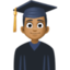 Эмодзи 👨🏾‍🎓 Facebook.com