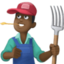 Эмодзи 👨🏿‍🌾 Facebook.com