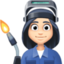 Эмодзи 👩🏻‍🏭 Facebook.com