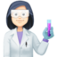 Эмодзи 👩🏻‍🔬 Facebook.com