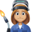 Эмодзи 👩🏼‍🏭 Facebook.com