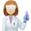 Эмодзи 👩🏼‍🔬 Facebook.com