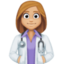 Эмодзи 👩🏼‍⚕️ Facebook.com