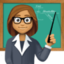 Эмодзи 👩🏽‍🏫 Facebook.com