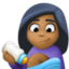 Эмодзи 👩🏾‍🍼 Facebook.com