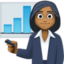 Эмодзи 👩🏾‍💼 Facebook.com