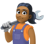 Эмодзи 👩🏾‍🔧 Facebook.com