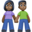 Эмодзи 👫🏿 Facebook.com