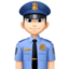 Эмодзи 👮🏻‍♂️ Facebook.com