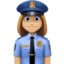 Эмодзи 👮🏼‍♀️ Facebook.com