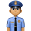 Эмодзи 👮🏽‍♂️ Facebook.com