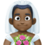Эмодзи 👰🏿‍♂️ Facebook.com