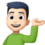 Эмодзи 💁🏻‍♂️ Facebook.com