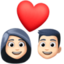 Эмодзи 💑🏻 Facebook.com
