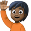 Эмодзи 🙋🏿 Facebook.com