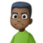 Эмодзи 🙍🏿‍♂️ Facebook.com