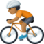 Эмодзи 🚴🏾 Facebook.com