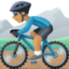 Эмодзи 🚵🏽‍♂️ Facebook.com
