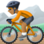 Эмодзи 🚵🏾 Facebook.com