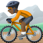 Эмодзи 🚵🏿 Facebook.com