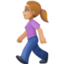 Эмодзи 🚶🏼‍♀️ Facebook.com