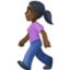 Эмодзи 🚶🏿‍♀️ Facebook.com