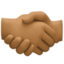 Эмодзи 🤝🏾 Facebook.com