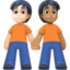 Эмодзи 🧑🏻‍🤝‍🧑🏾 Facebook.com