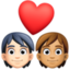 Эмодзи 🧑🏻‍❤️‍🧑🏽 Facebook.com
