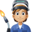 Эмодзи 🧑🏼‍🏭 Facebook.com