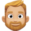 Эмодзи 🧔🏼‍♂️ Facebook.com
