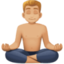 Эмодзи 🧘🏼‍♂️ Facebook.com